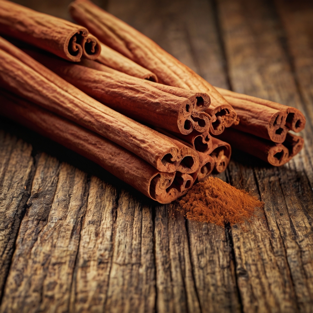 Corteza del aceite esencial de canela, ideal para aliviar el estrés, calentar el cuerpo y mejorar el ánimo. Perfecto para aromaterapia y masajes.