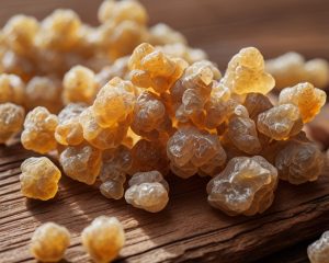 Resina del aceite esencial de incienso, ideal para aliviar el estrés, promover la meditación y mejorar el bienestar emocional. Perfecto para aromaterapia y masajes.
