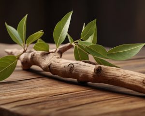 Madera del aceite esencial de sándalo, ideal para aliviar el estrés, promover la meditación y equilibrar las emociones. Perfecto para aromaterapia y masajes.