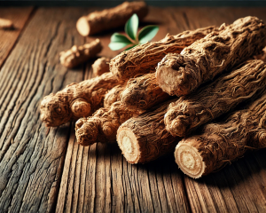 Raíz del aceite esencial de alcanfor blanco, ideal para aliviar el estrés, despejar las vías respiratorias y mejorar la concentración. Perfecto para aromaterapia y masajes.