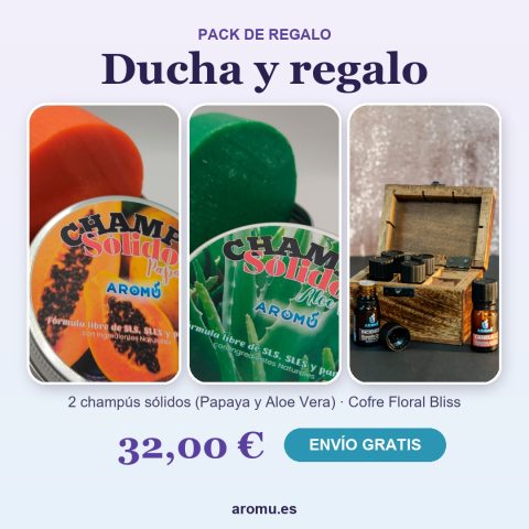 Pack Ducha y regalo de Aromu: productos incluidos y precio