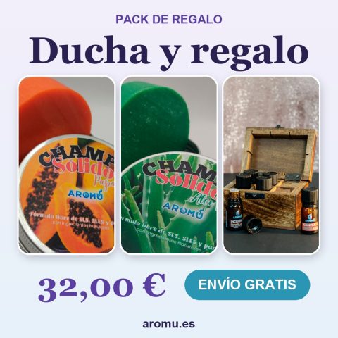 Pack Ducha y regalo de Aromu: productos incluidos y precio