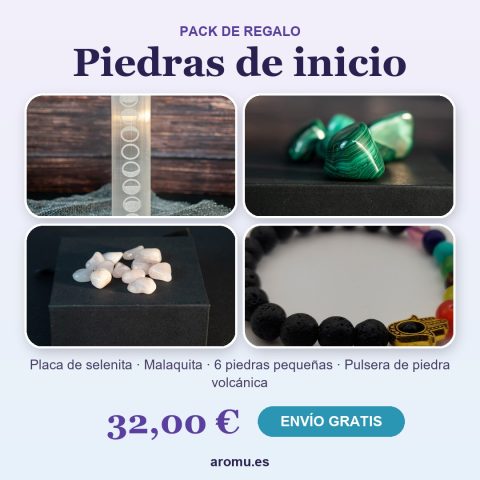 Pack Piedras de inicio de Aromu: productos incluidos y precio