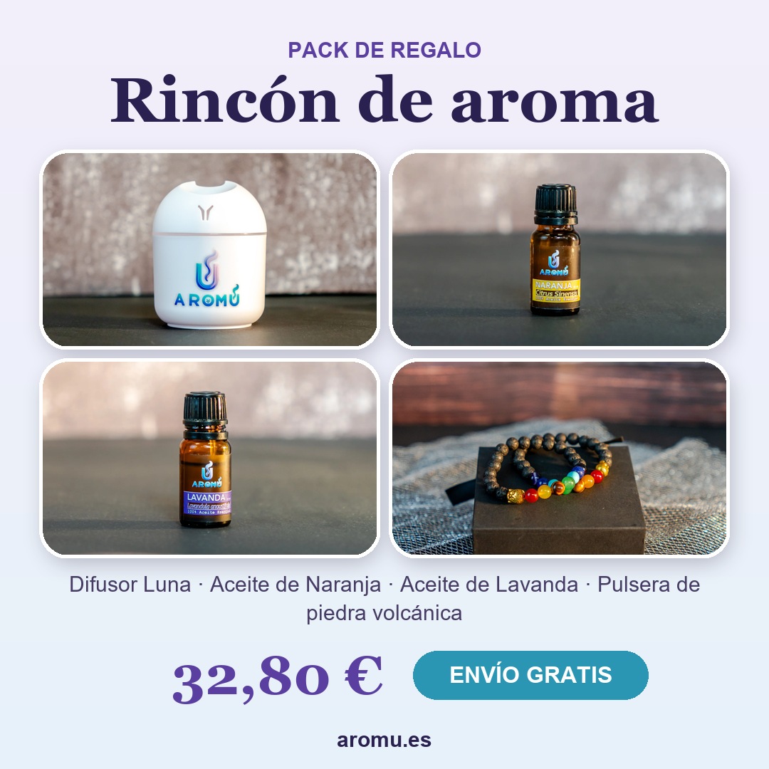 Pack Rincón de aroma de Aromu: productos incluidos y precio